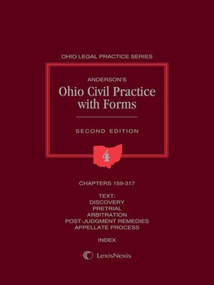 cover image of Anderson's Ohio Civil Practice with Forms
